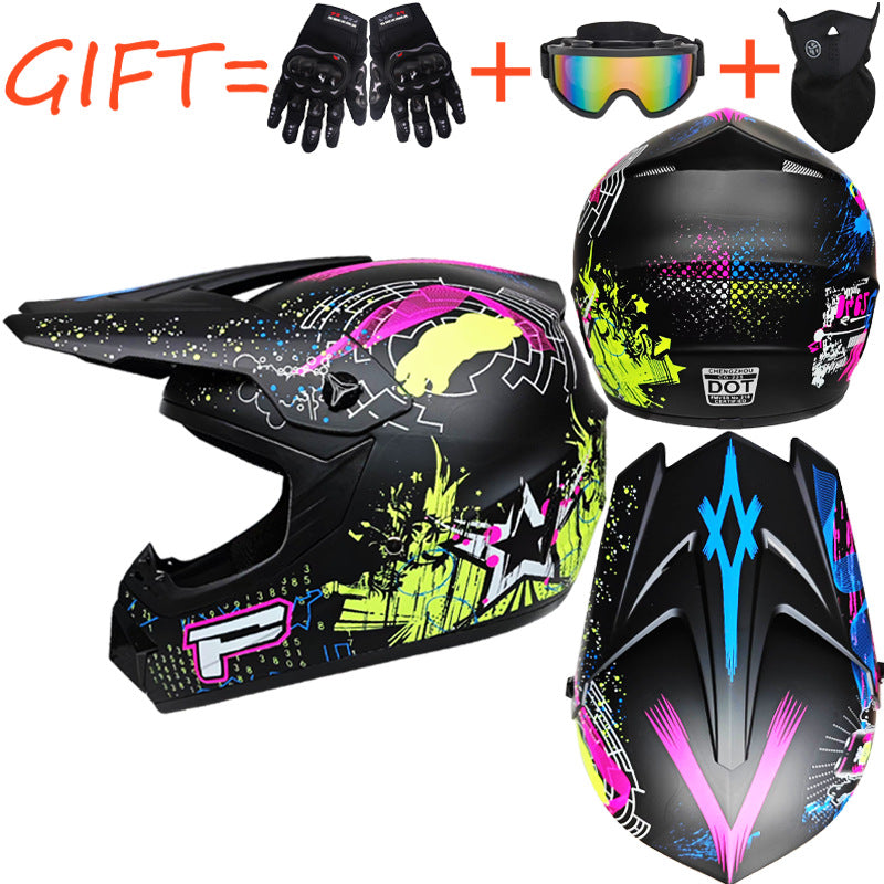 Dirt Bike Helmet + Kit