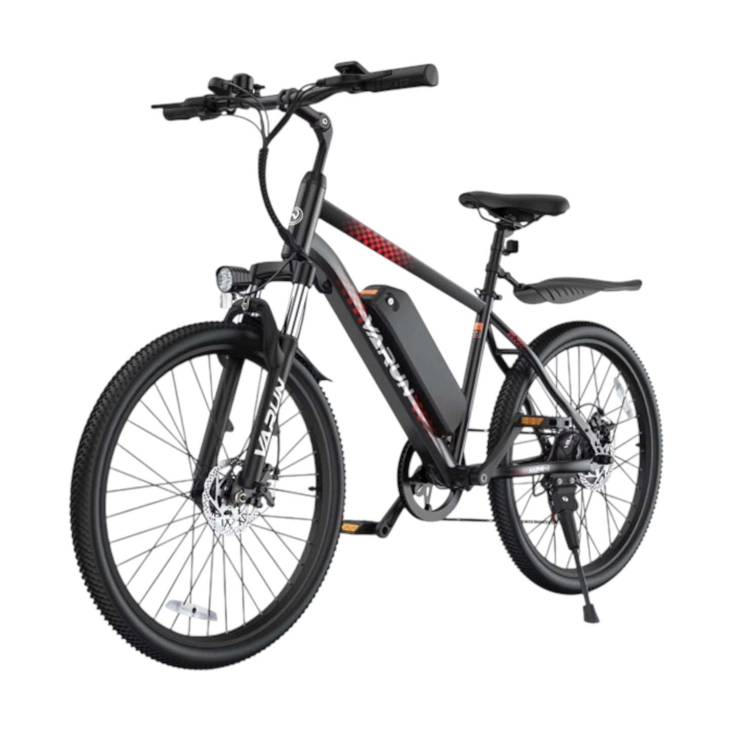 2025 24" Electric Mountain Bike 500W 36V Adult Ebike 7.8Ah LED Display 20MPH