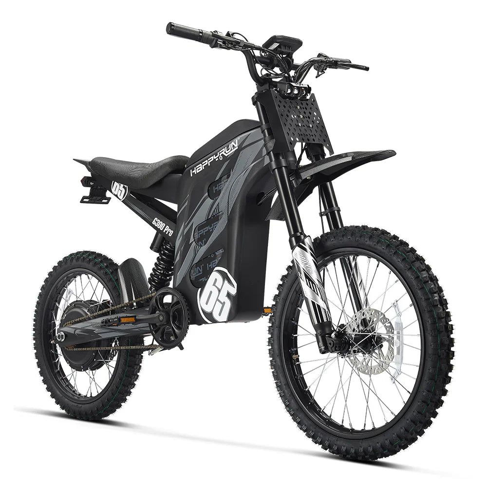 HappyRun 6500W Electric Dirt Bike G300 Pro 2025 New