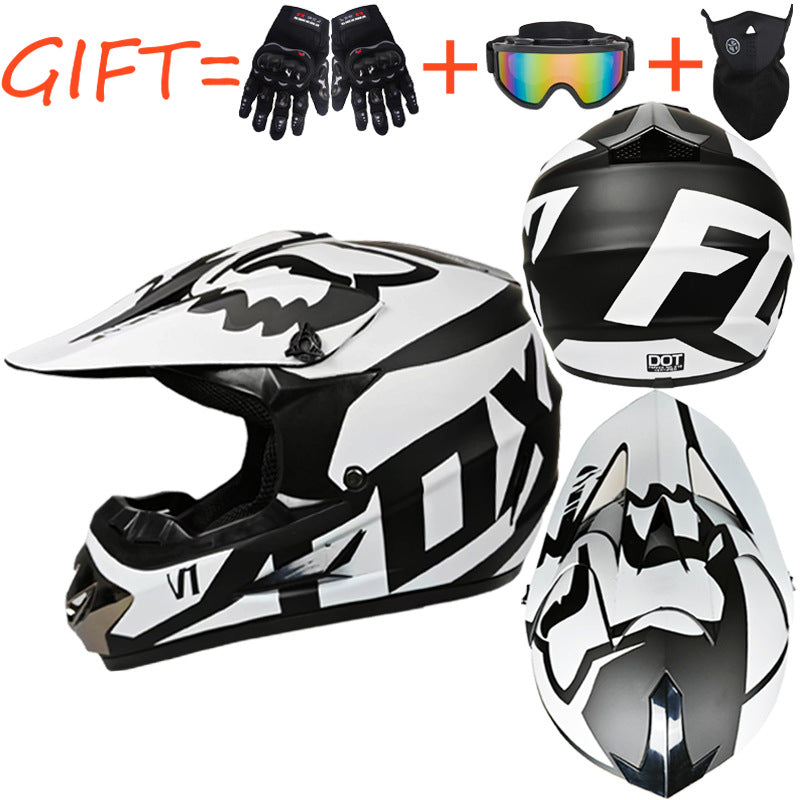 Dirt Bike Helmet + Kit
