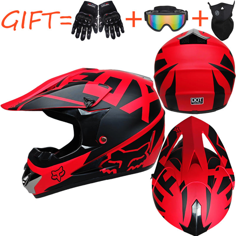 Dirt Bike Helmet + Kit