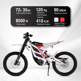 79 BIKE FALCON PRO, 72V ELECTRIC DIRT BIKE