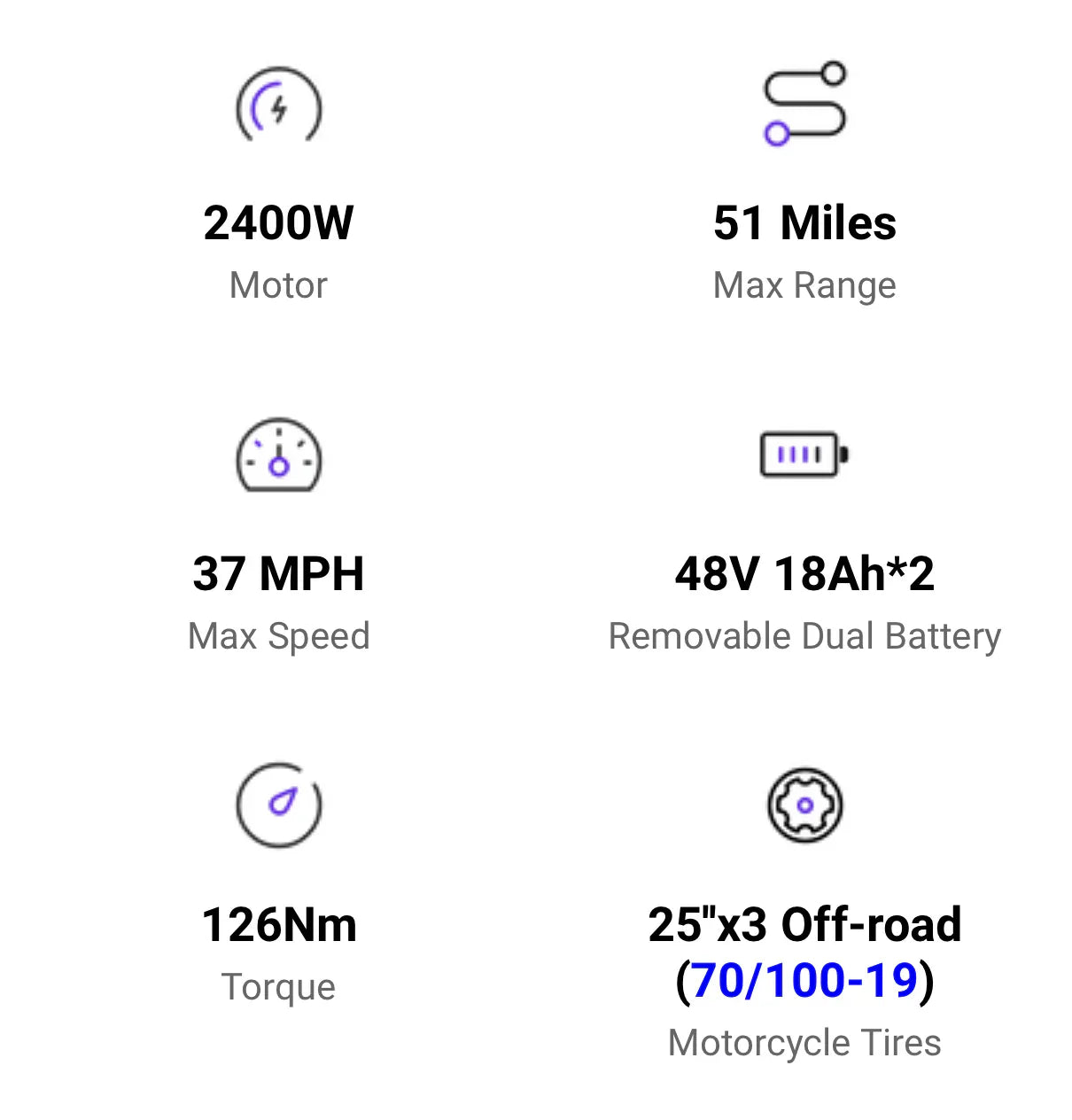 RIDING TIMES GT73 / PRO Electric Motorbike