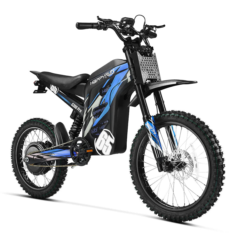 HappyRun 6500W Electric Dirt Bike G300 Pro 2025 New