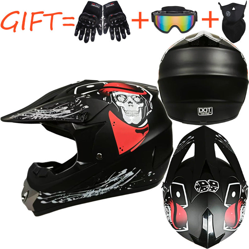 Dirt Bike Helmet + Kit