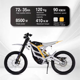 79 BIKE FALCON PRO, 72V ELECTRIC DIRT BIKE